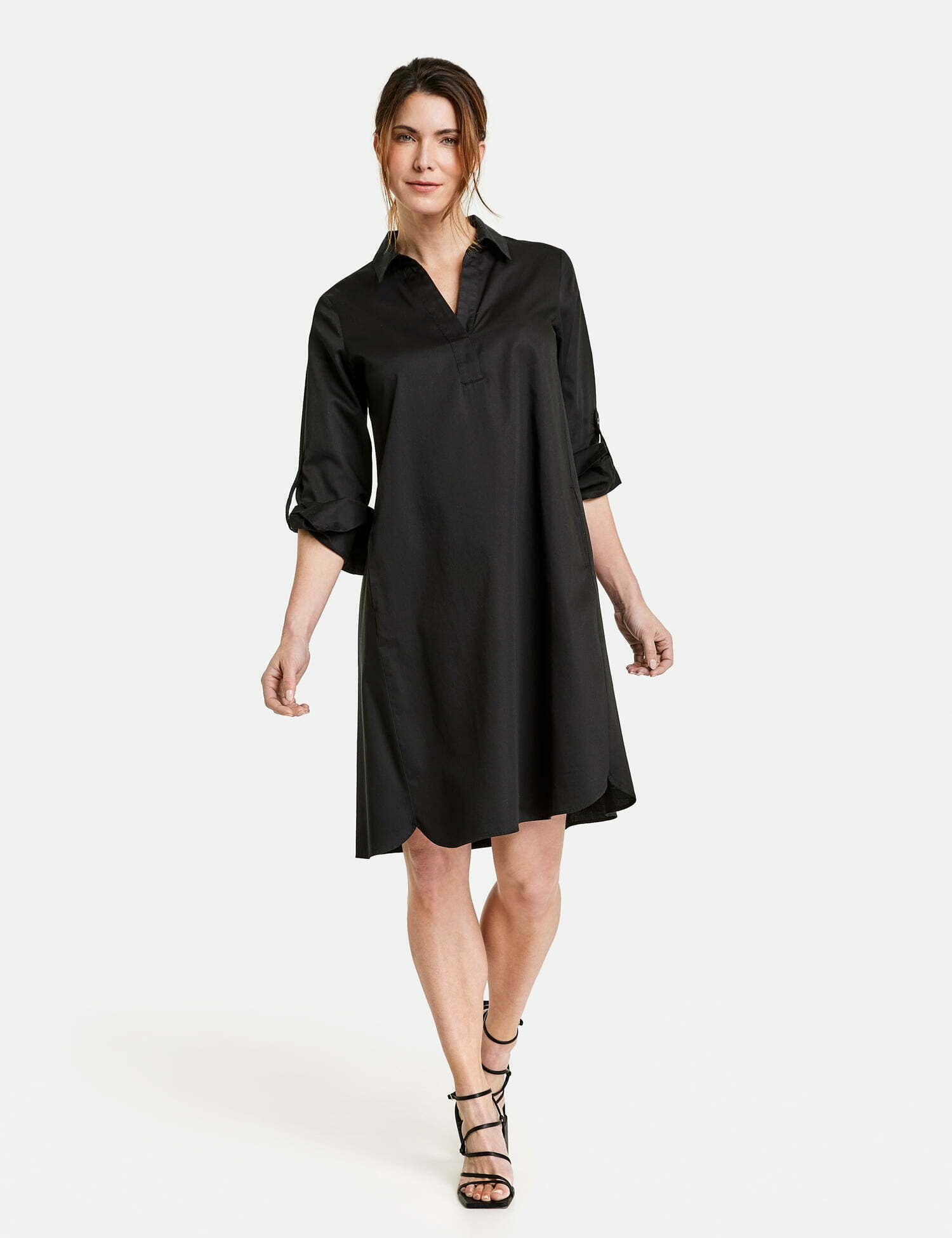 Sukienka Gerry Weber czarna z kołnierzem main product photo