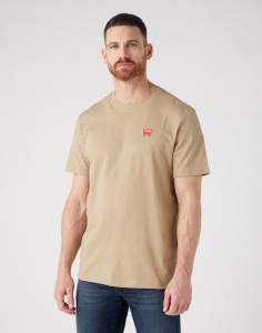 T-shirt męski Wrangler khaki