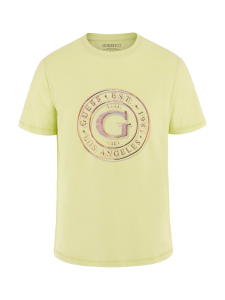 Koszulka Guess z kolorowym nadrukiem